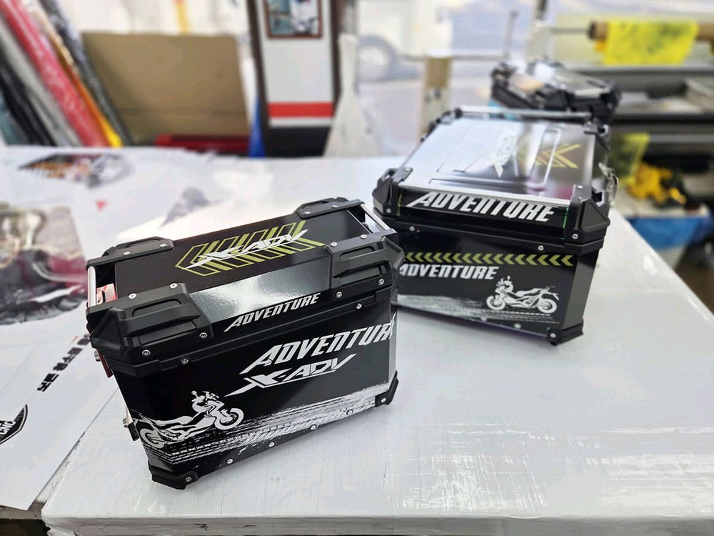 X-ADV750 삼박스, 브라켓 셋트 판매합니다. 이미지