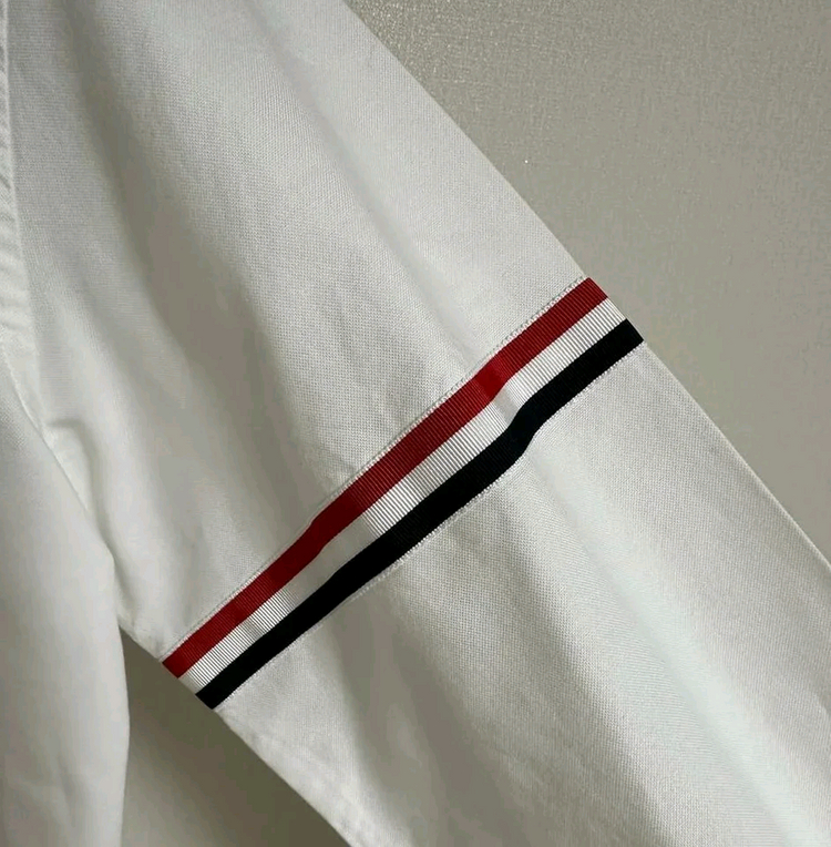 톰브라운 옥스포드 암밴드 셔츠 화이트 0사이즈 90-95 이미지