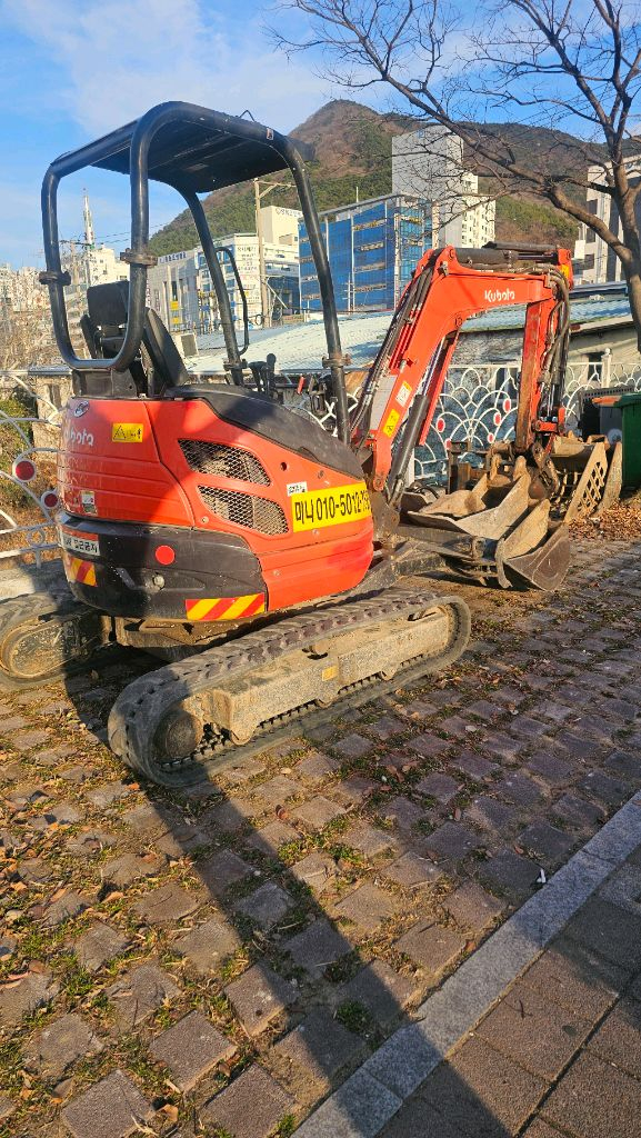 미니굴삭기 이미지