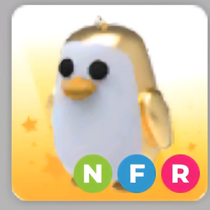 입양하세요 네온 황금펭귄 이미지