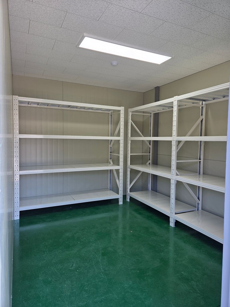 쇼핑몰 공장 창고 매장용 철제다이 철제선반 무볼트앵글 새제품 이미지