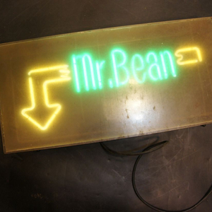 MR-BEAN미스터 빈 빈티지네온사인 빈티지조명 레트로소품 빈티지소품UU 이미지