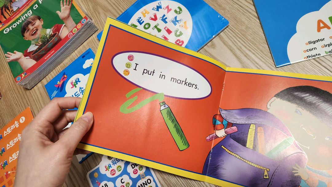 노부영 퍼스트리더 파닉스 영어학습 교재 세트 이미지