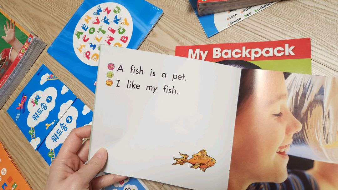 노부영 퍼스트리더 파닉스 영어학습 교재 세트 이미지