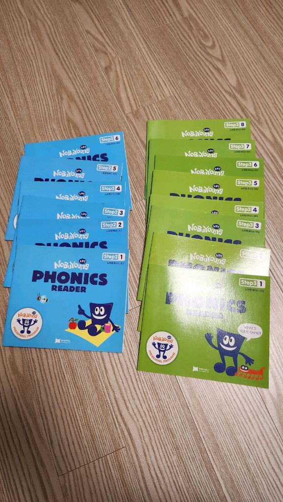 노부영 퍼스트리더 파닉스 영어학습 교재 세트 이미지