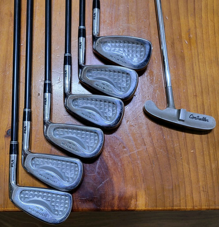FILA 정품 골프채 아이언 세트 (퍼터 포함) 이미지