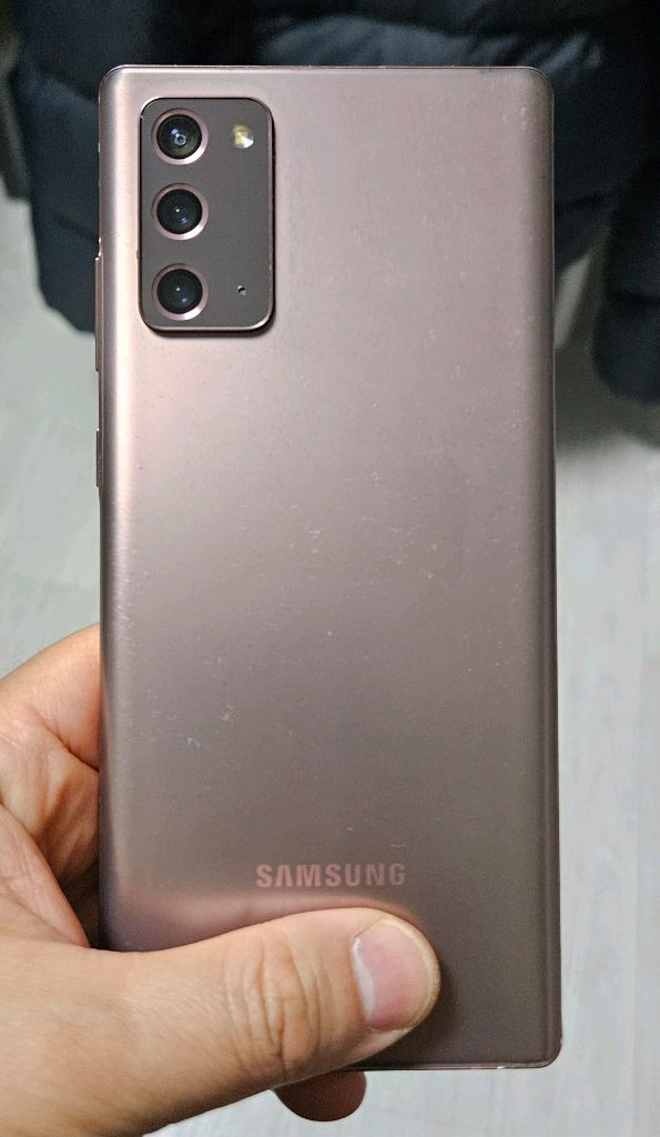 갤럭시 노트20 브론즈 256GB 싸게 팝니다. 이미지
