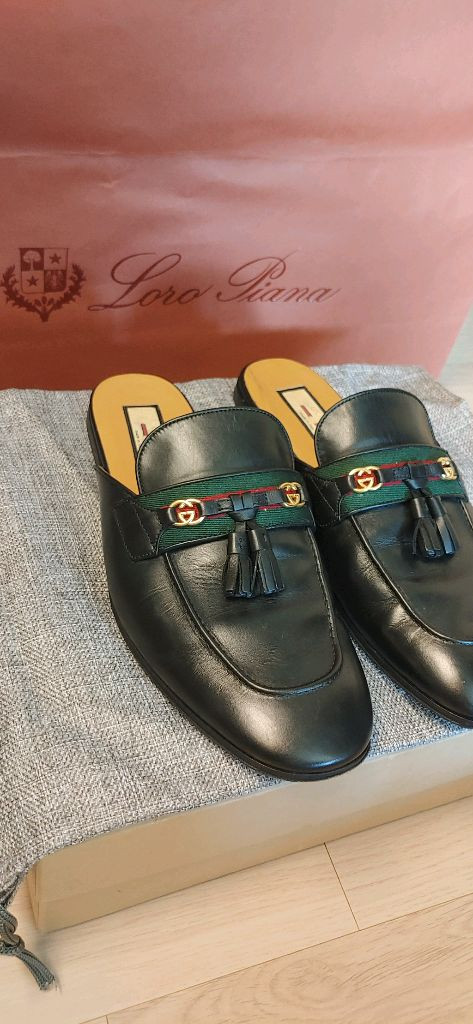 정품)구찌 삼선 GG뮬(265~270) 이미지