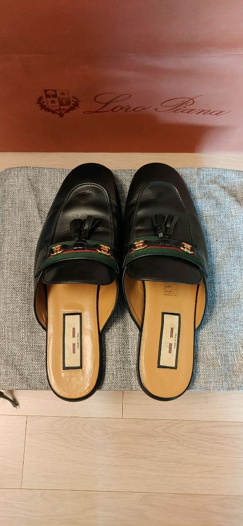 정품)구찌 삼선 GG뮬(265~270) 이미지