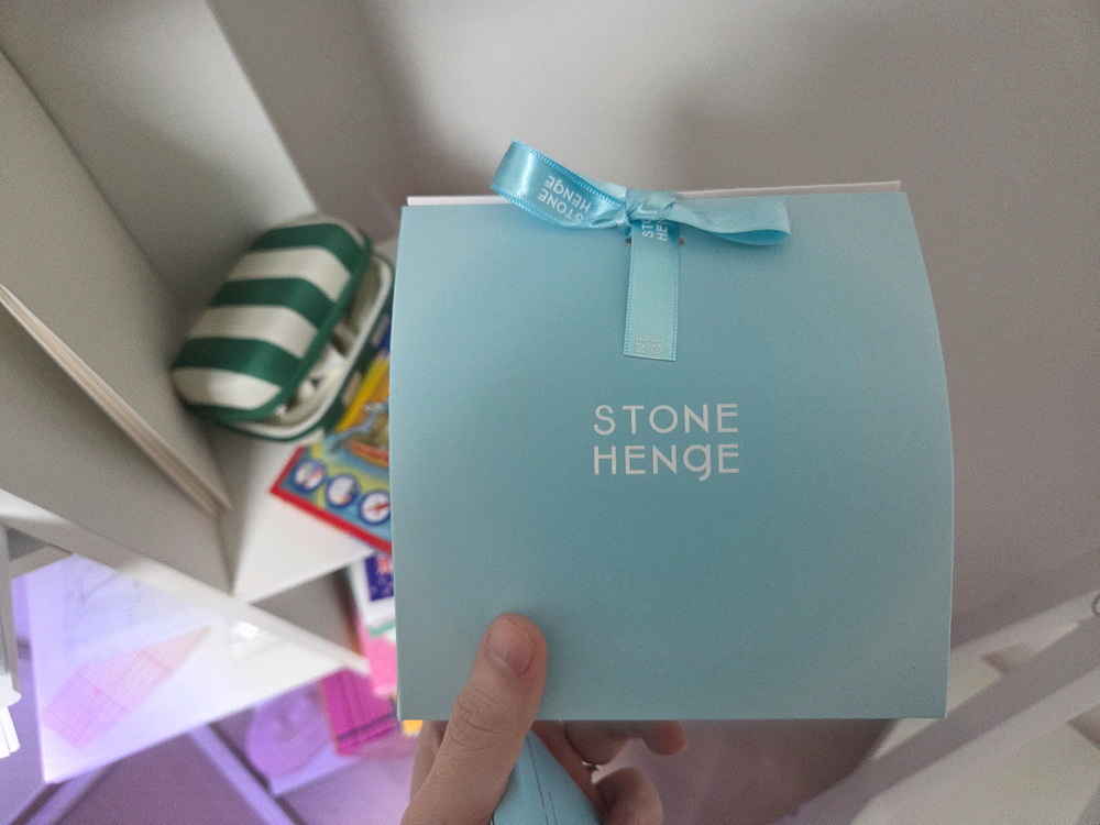 (미개봉새상품) 스톤헨지 럭키유 목걸이+귀걸이 선물 세트 이미지