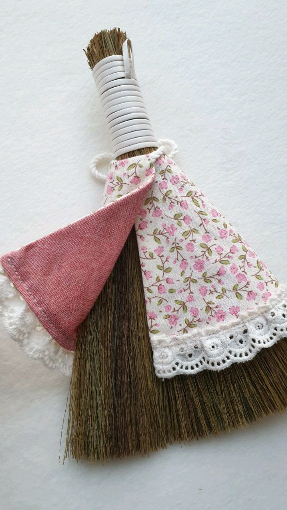 핸드메이드 풍수 인테리어 소품(미니 복 빗자루, 호박핀쿠션) 이미지