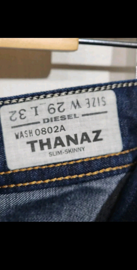 (30) 디젤 타나즈 청바지 진청 THANAZ 데님팬츠 슬림핏 이미지