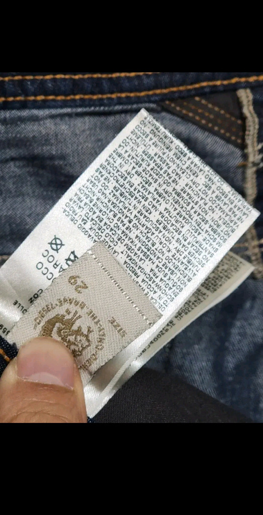 (30) 디젤 타나즈 청바지 진청 THANAZ 데님팬츠 슬림핏 이미지