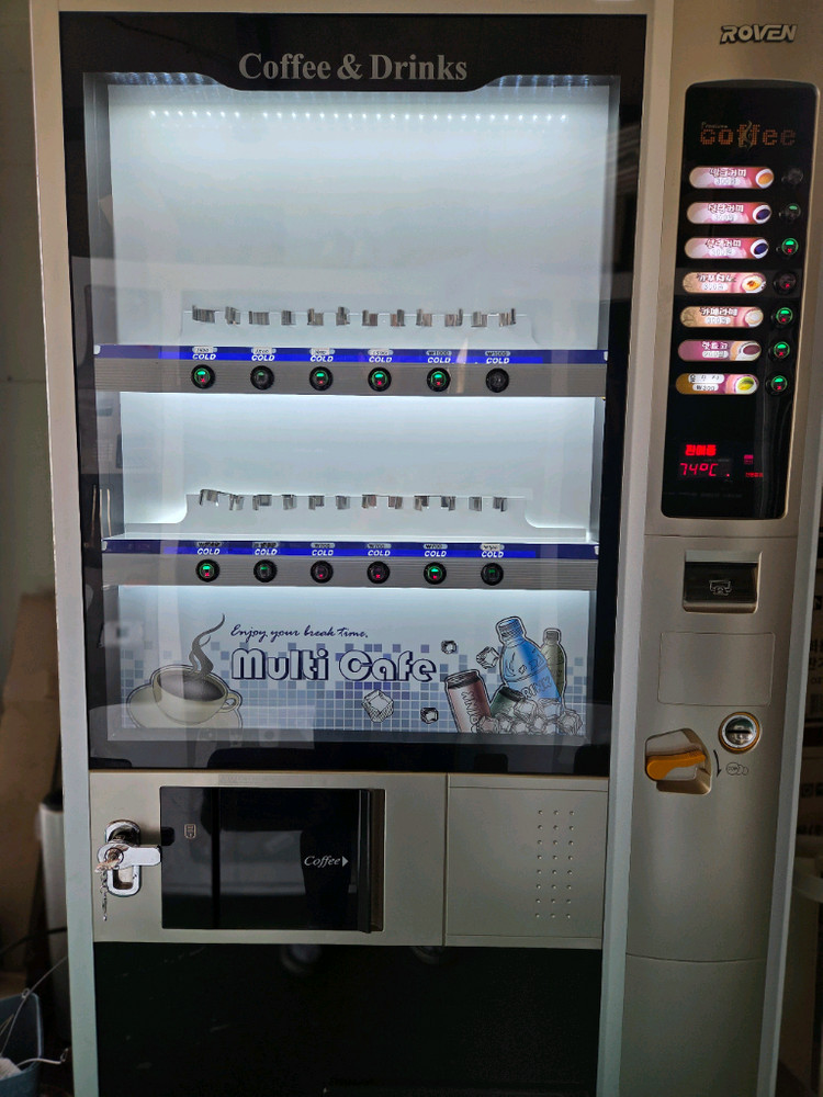 로벤자판기 RKC5115CB.커피&음료생수자판기 이미지