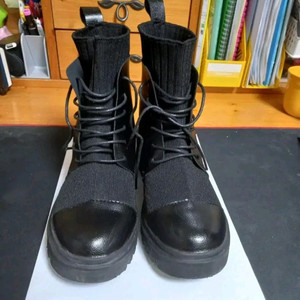 여성 끈 워커 부츠 (235) 이미지