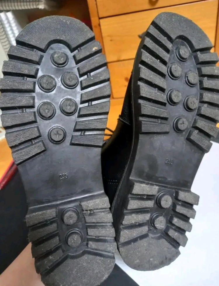 여성 끈 워커 부츠 (235) 이미지