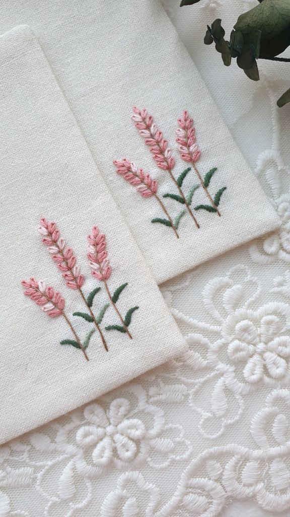 프랑스자수 티코스터, 매트/덮개/가리개_각 금액 이미지