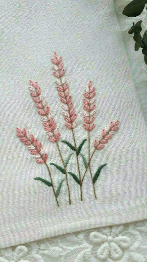 프랑스자수 티코스터, 매트/덮개/가리개_각 금액 이미지