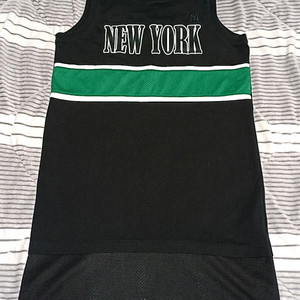 MLB 민소매면티원피스 85 여성55 가슴47 기장86 이미지