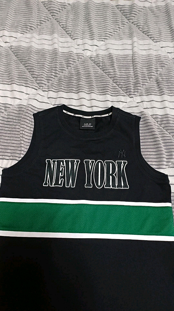 MLB 민소매면티원피스 85 여성55 가슴47 기장86 이미지