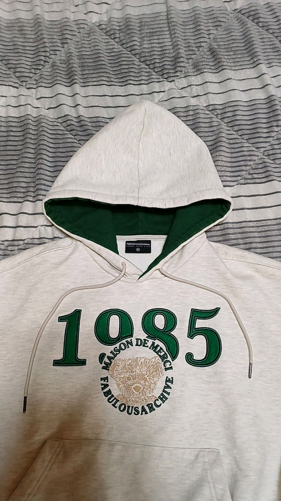 패블러스아카이브 크롭기모후드 M 여성66 가슴56 기장54 이미지