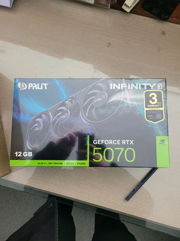 RTX 5070 그래픽카드 12GB 미!개!봉! 이미지