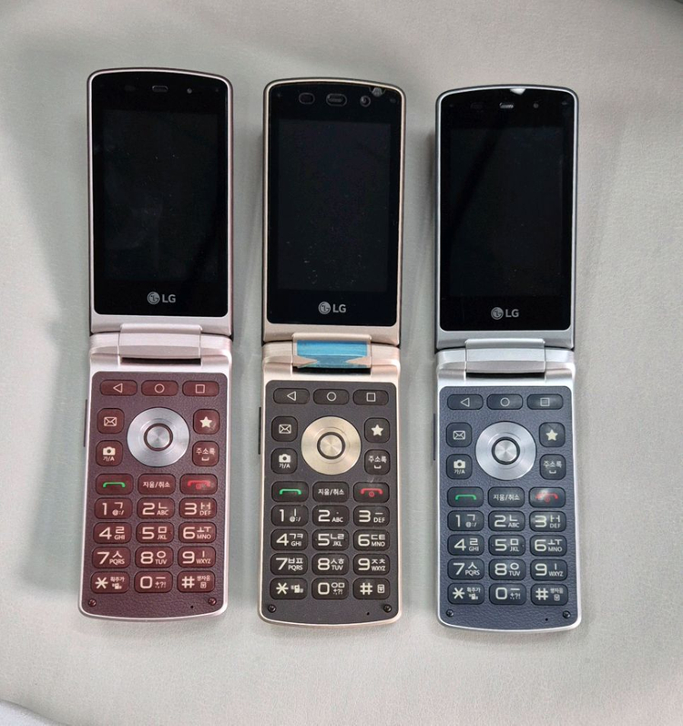 LG F580 A급 폴더폰 효도폰 학생폰 공부폰 실버폰 키즈폰 이미지