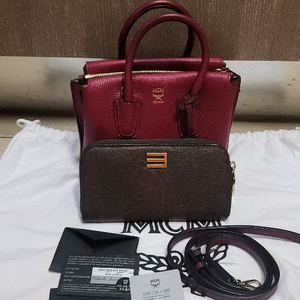 MCM 밀라 탑핸들 크로스백 이미지