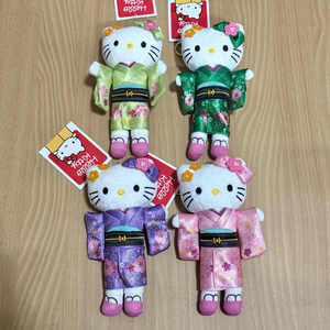 헬로키티 기모노 인형 키링 열쇠고리 산리오 롱다리 키티 유카타 이미지