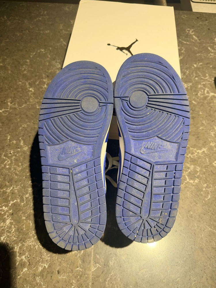 나이키 에어조던 미드1 하이퍼로얄 화이트 270사이즈 이미지