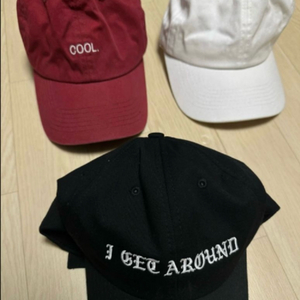 모자 3개 세트 볼캡 이미지