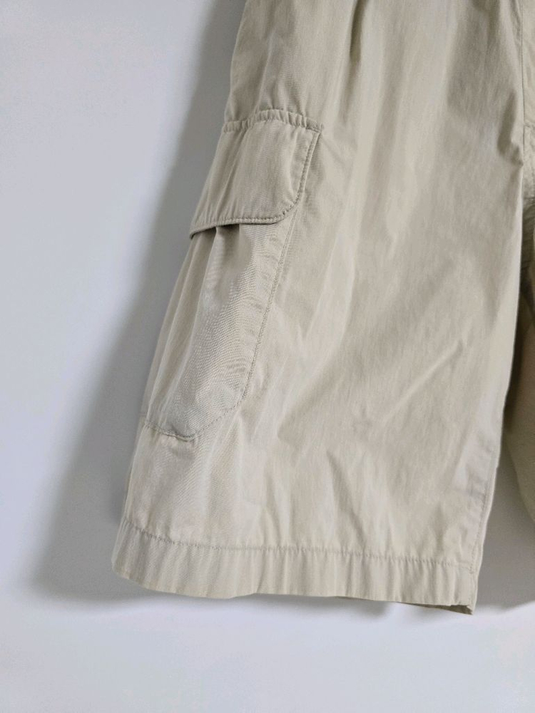 디스커버리 키즈 우븐 트레이닝 반바지 160사이즈 베이지 이미지