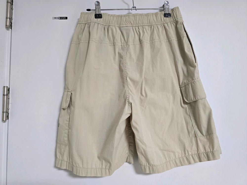 디스커버리 키즈 우븐 트레이닝 반바지 160사이즈 베이지 이미지