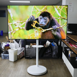 삼성 65인치 QLED TV 및 이동식스탠드 KQ65QA65AFXKR 이미지