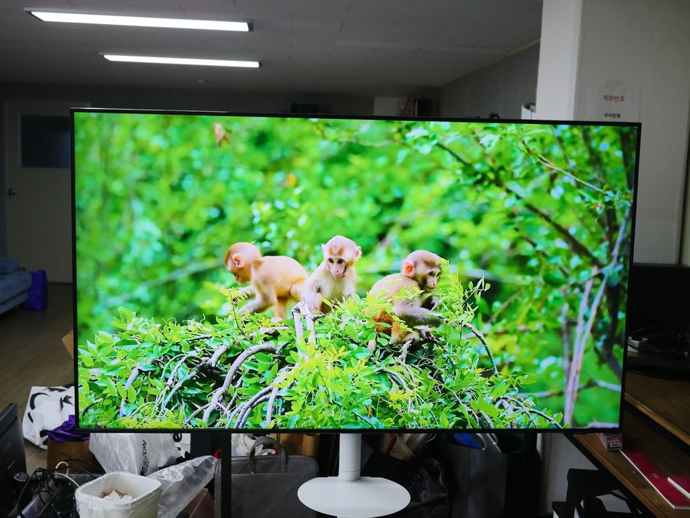 삼성 65인치 QLED TV 및 이동식스탠드 KQ65QA65AFXKR 이미지