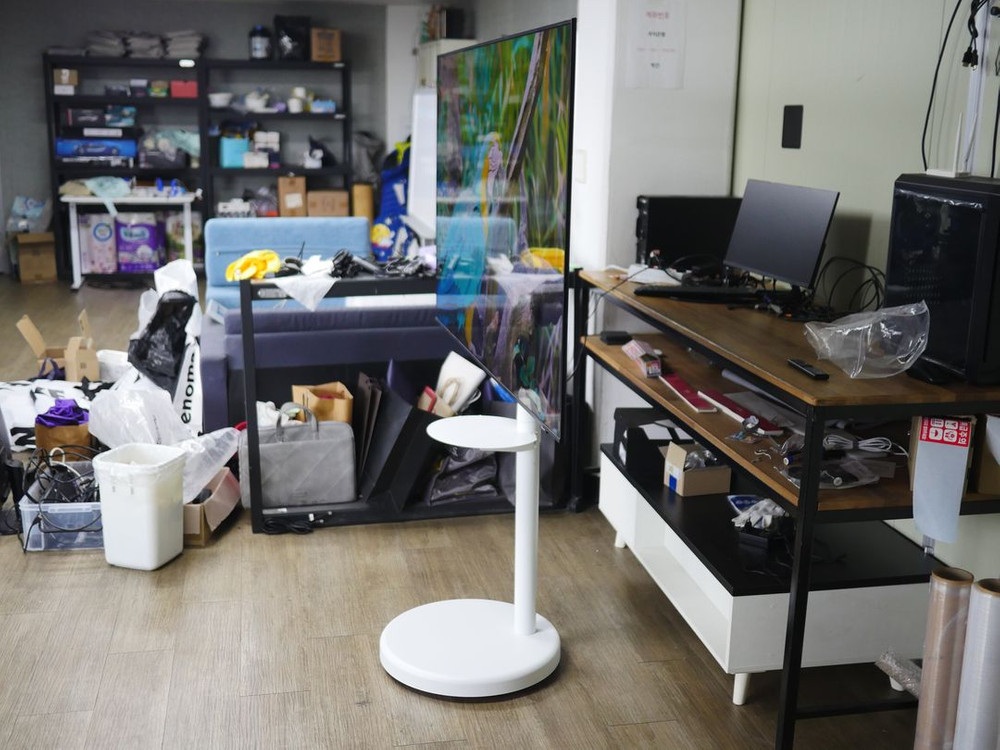 삼성 65인치 QLED TV 및 이동식스탠드 KQ65QA65AFXKR 이미지