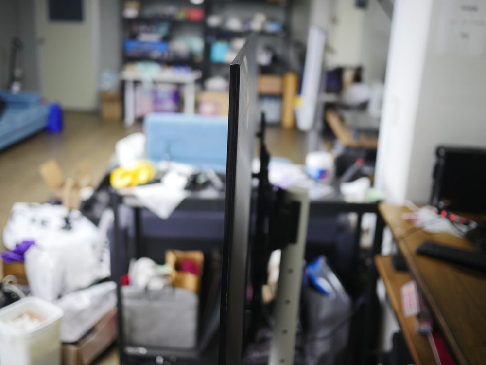 삼성 65인치 QLED TV 및 이동식스탠드 KQ65QA65AFXKR 이미지