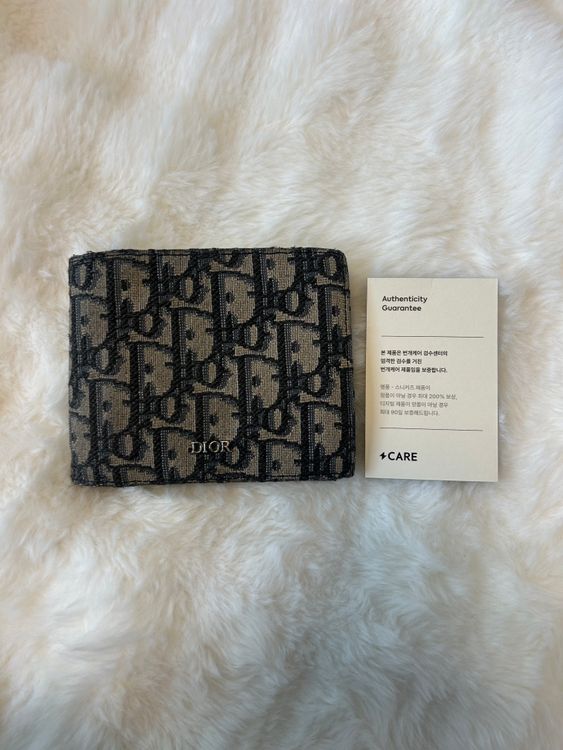 [정품/당일배송] 디올 오브리크 반지갑 이미지