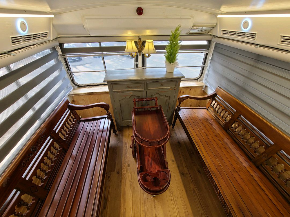 캠핑장 수익형 2층버스 , 풀옵션 리모델링,즉시운영가능,이동식주택,방갈로.농막 이미지