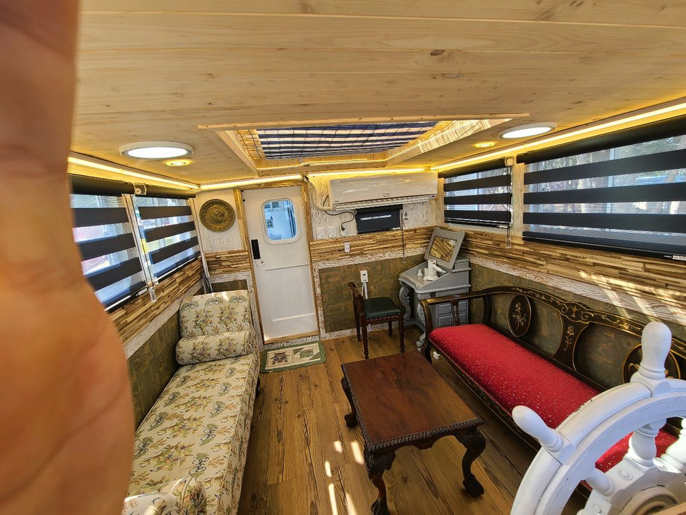 여객선카라반,이동식주택,세컨하우스,농막.방갈로,카페 이미지