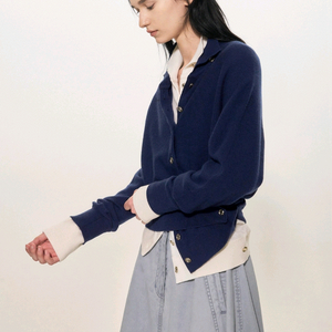 [새상품] 한섬 타임 25 캐시미어 블렌드 가디건/ 랑방 더캐시미어 마인 오브제 시스템 sjsj 이미지