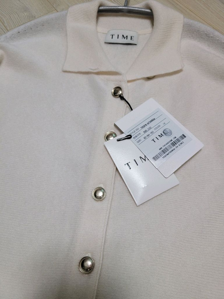 [새상품] 한섬 타임 25 캐시미어 블렌드 가디건/ 랑방 더캐시미어 마인 오브제 시스템 sjsj 이미지