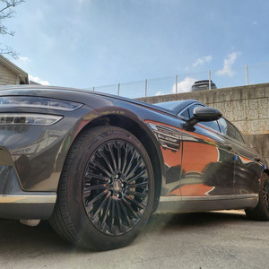 올뉴 제네시스G80 일렉트리파이드 19인치 순정휠 중고휠 블랙휠 팝니다 이미지