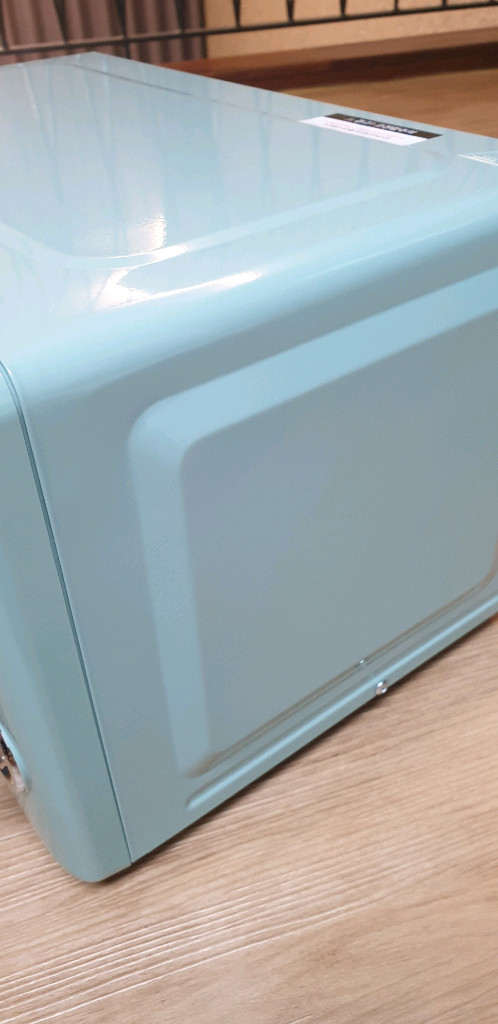 쿠잉 레트로 전자레인지 파스텔 민트 20L 이미지