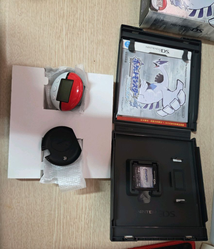 [루기아 카드 없음] 포켓몬스터 소울실버 일판 포켓워커 포함 이미지