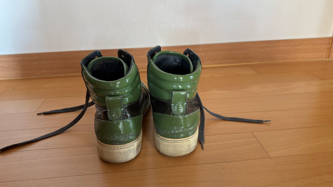 YSL 생로랑 SAINT LAURENT 코트 하이탑 스니커즈 신발 슈즈 정품 BTS 셀린 디올 발렌 루이 골든 YS 이미지