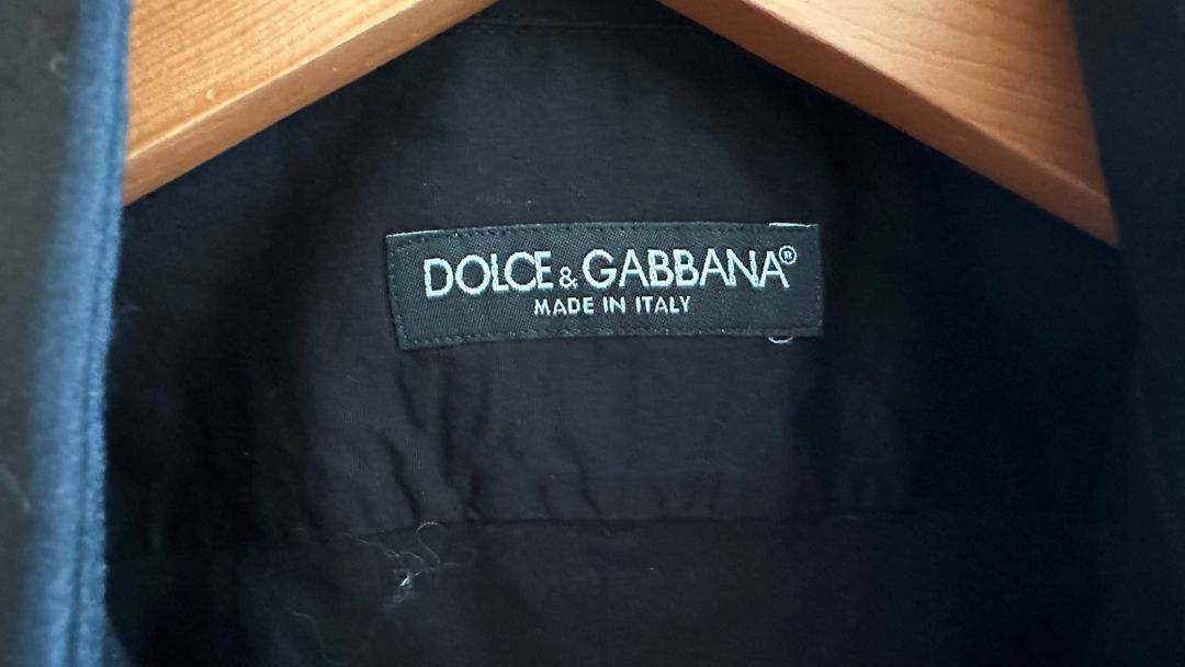 돌체앤가바나 dolce gabbana 블랙 기본 셔츠 이미지