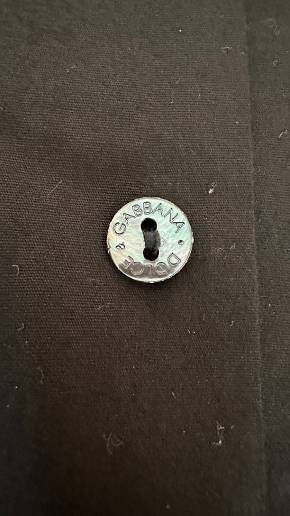 돌체앤가바나 dolce gabbana 블랙 기본 셔츠 이미지