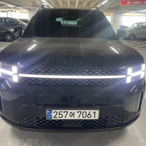 싼타페 (MX5) HEV 1.6 4WD 캘리그래피 중고차 25년02월 25975km 완전무사고 6인승 블랙잉크 이미지