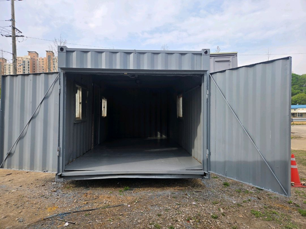 3x6. 정품. 양개문. 창고용컨테이너 이미지